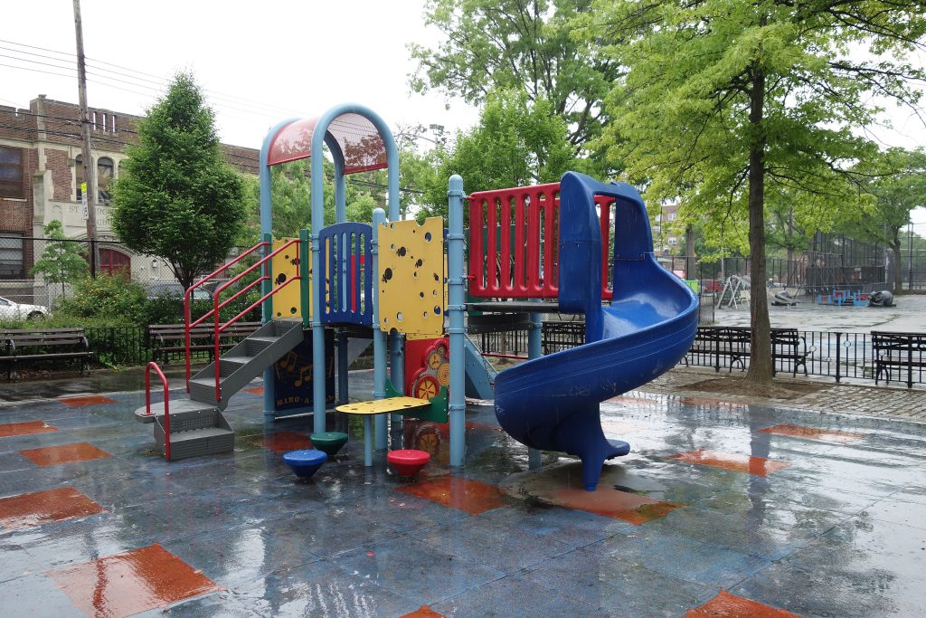 Loreto Playground in Morris Park in the Bronx. Photo by Tdorante10 for Wikimedia Commons