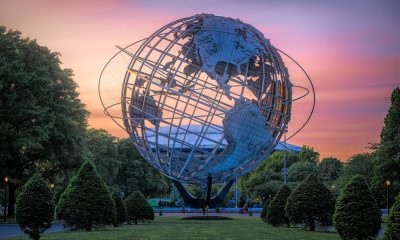 The Unisphere in Flushing Meadows Corona Park in Queens (Photo by Diana Robinson for Flickr)